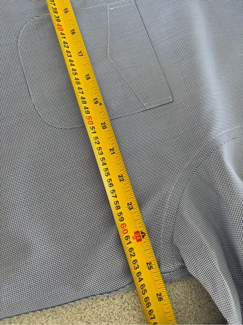 Brooks Brothers Non-Iron Blue Micro Check Slim Fit Dress Shirt 17.5-34 Corporate - Picture 8 of 10